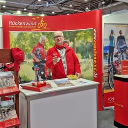 Rückenwind auf Messe
