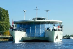 Donau Rad und Schiff