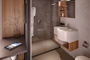 DE Holland Oberdeck Suite Badezimmer