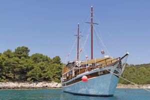 Dalmatien Schiff Orkan