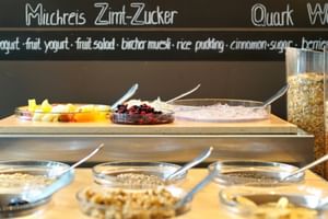 Elbe-Radweg Hotel Macrander Frühstück