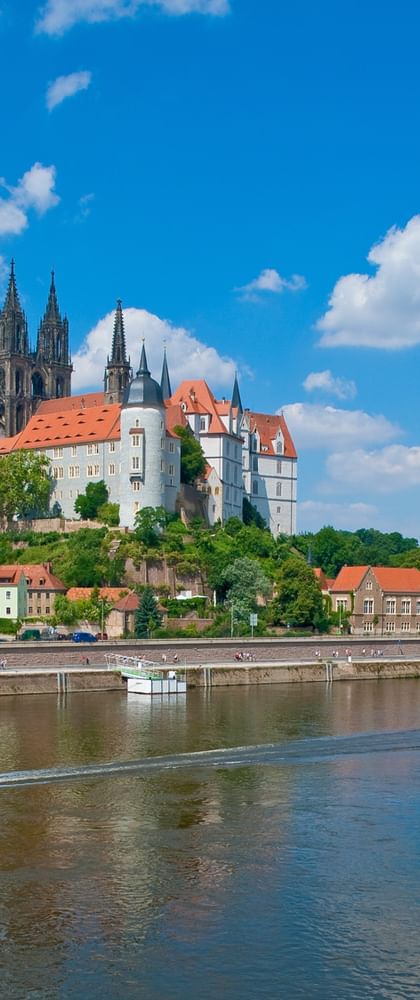Elbe-Radweg, Meißen, Radreise Fahrradtour Deutschland Europa Radurlaub Sächsische Schweiz Dresden