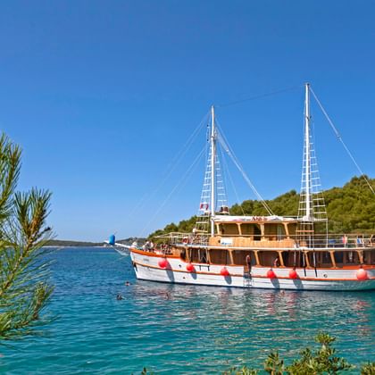 Saiing ship Dalmatino