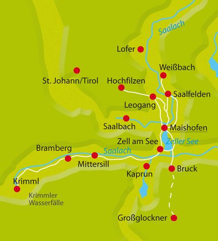 Karte Radtour Panoramasternfahrt