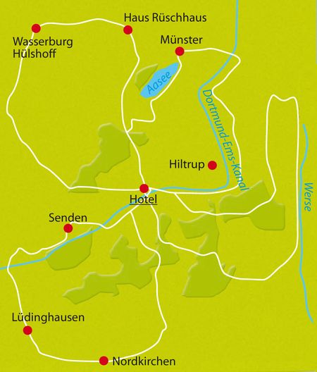 Münster Sternfahrt Radreise