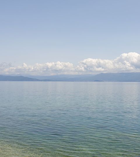 Ohridsee in Albanien