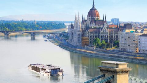 Donau Rad und Schiff