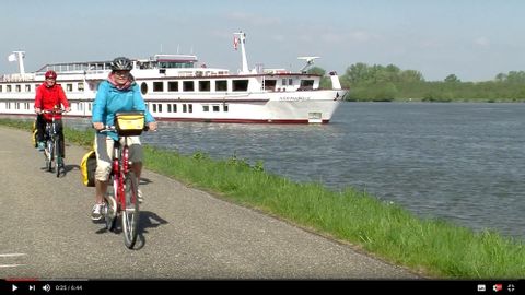 Donau Video mit Rad und Schiff