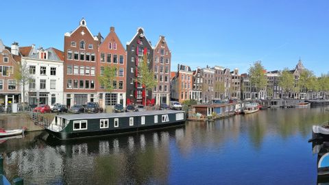 Haus in Amsterdam Radreise Ijsselmeer