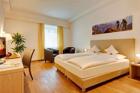 Sample room from hotel Krone in Brixen