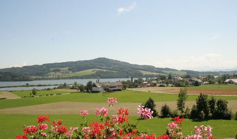 View on lake Obertrumersee
