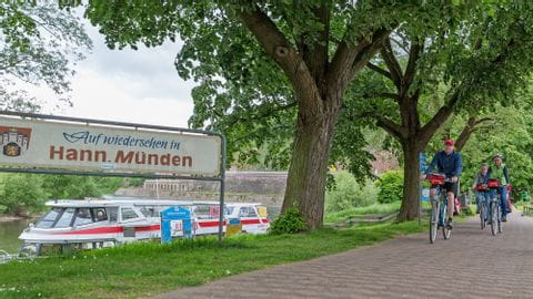 Radurlaub Weser