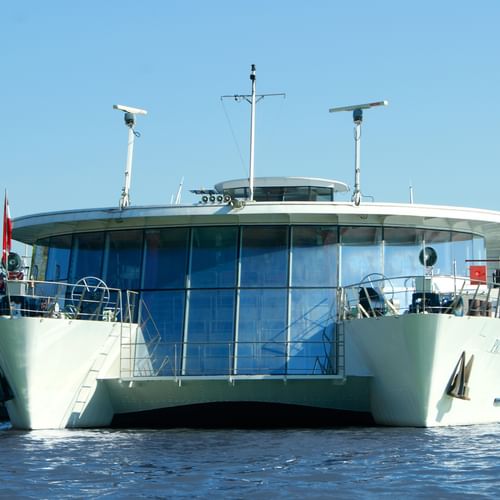 Donau Rad und Schiff